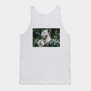 Arctic Wolf Painting Tank Top